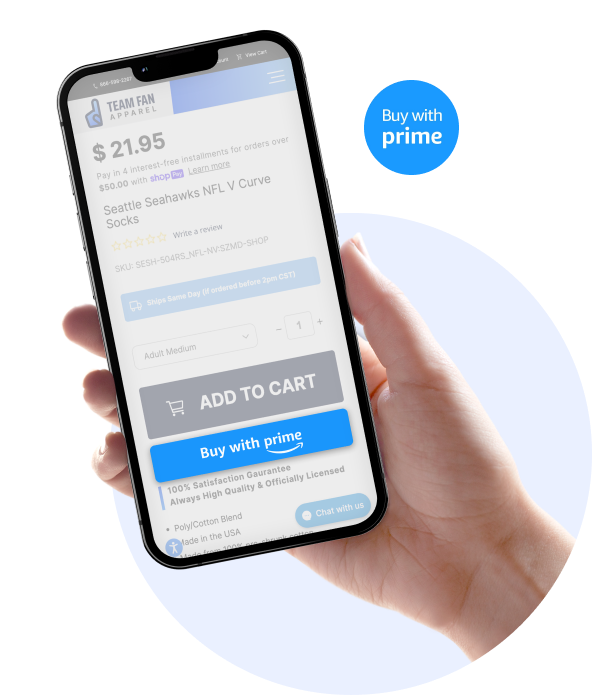 FREE CRO Audit with Amazon's Buy with Prime BlueTuskr